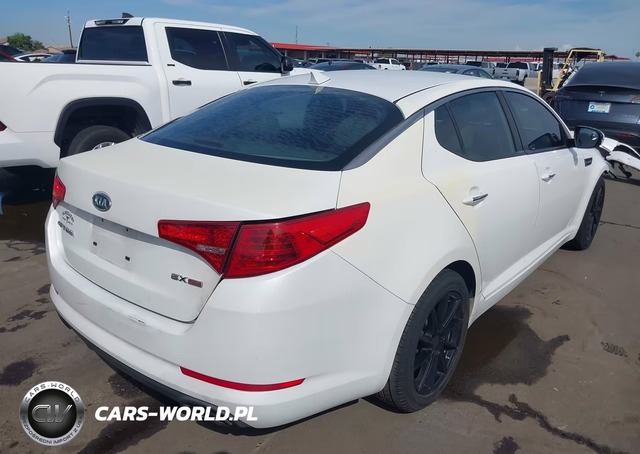 2011 Kia Optima Ex VIN:KNAGN4A70B5071527 - 4
