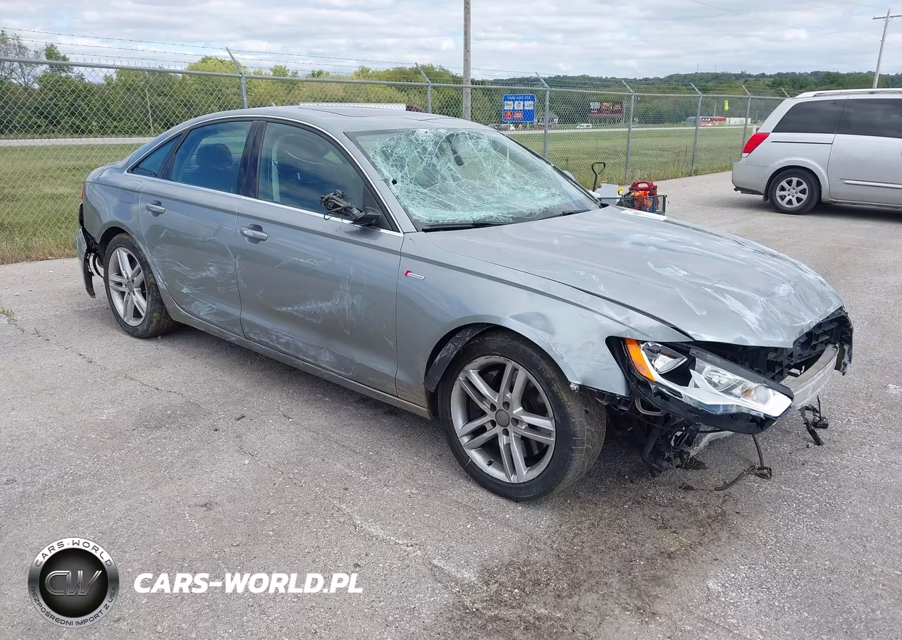 2012 Audi A6 3.0 Premium VIN:WAUFGAFC5CN174518 - 1