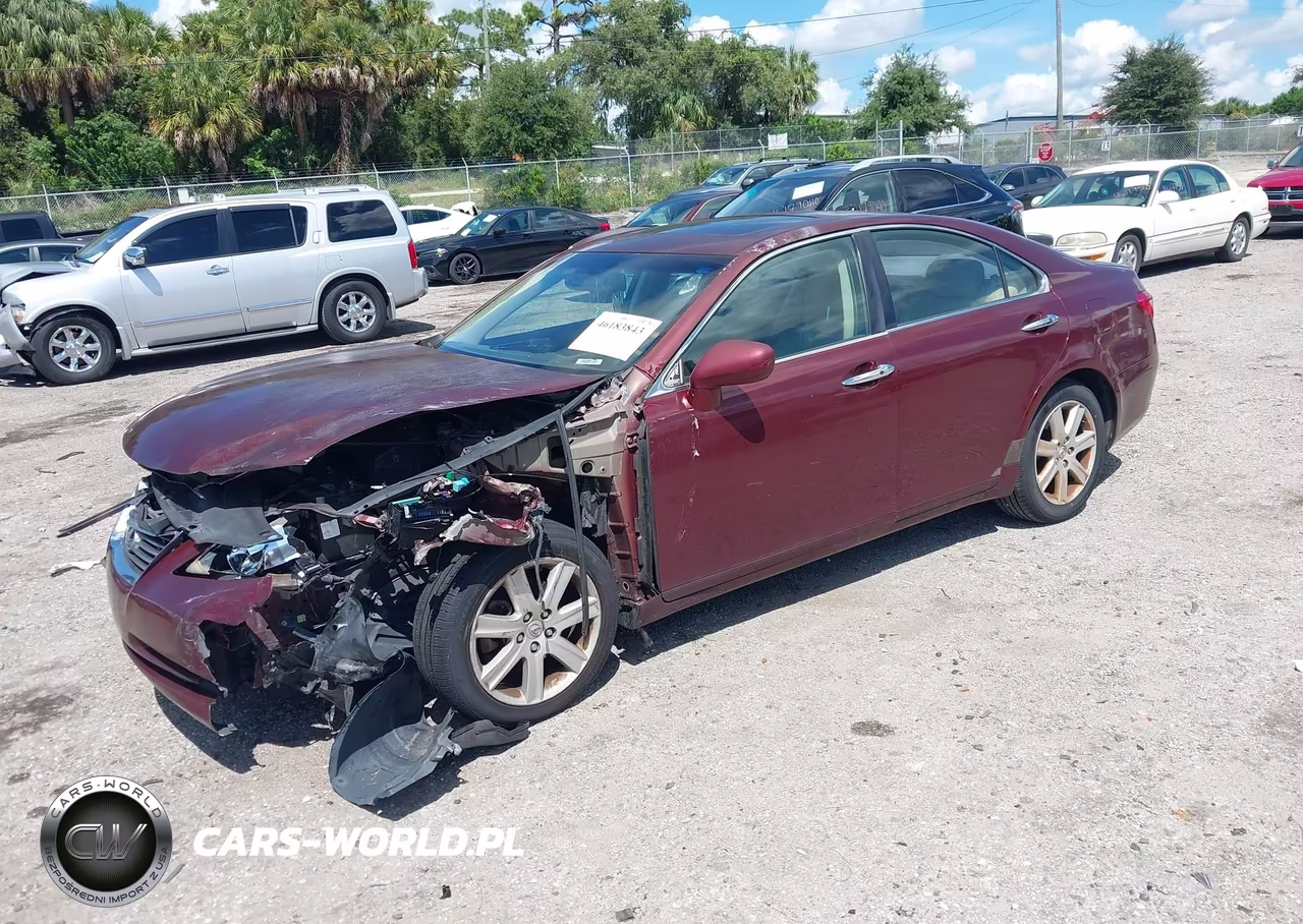 2008 Lexus Es 350 VIN:JTHBJ46G382262112 - 2