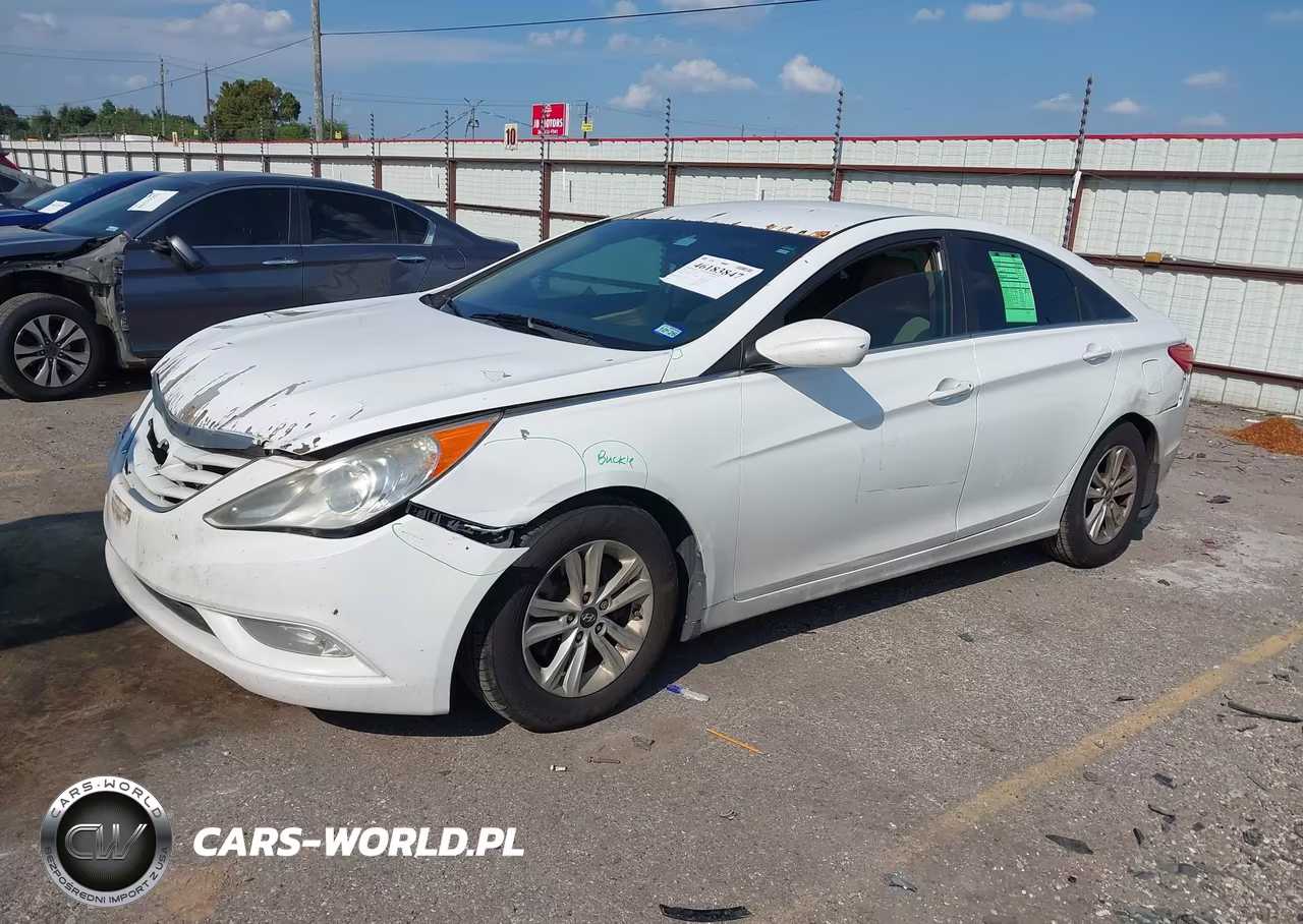 2013 Hyundai Sonata Gls VIN:5NPEB4AC1DH691189 - 2