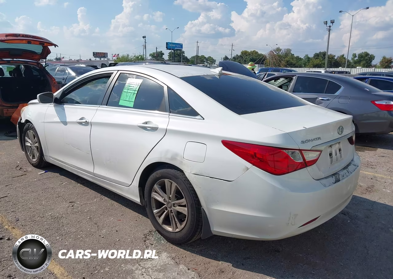 2013 Hyundai Sonata Gls VIN:5NPEB4AC1DH691189 - 3