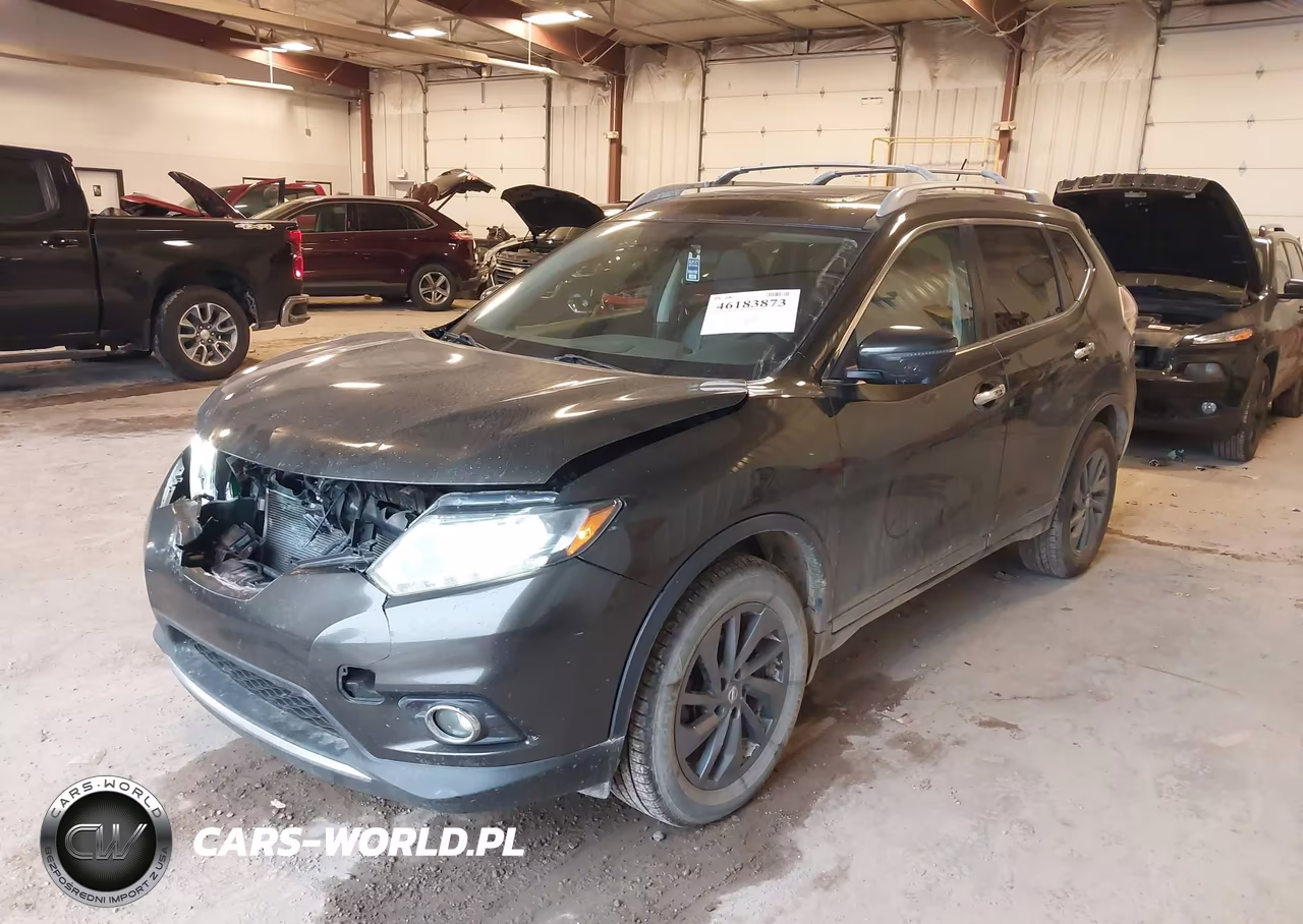 2016 Nissan Rogue Sl VIN:5N1AT2MV1GC813736 - 2