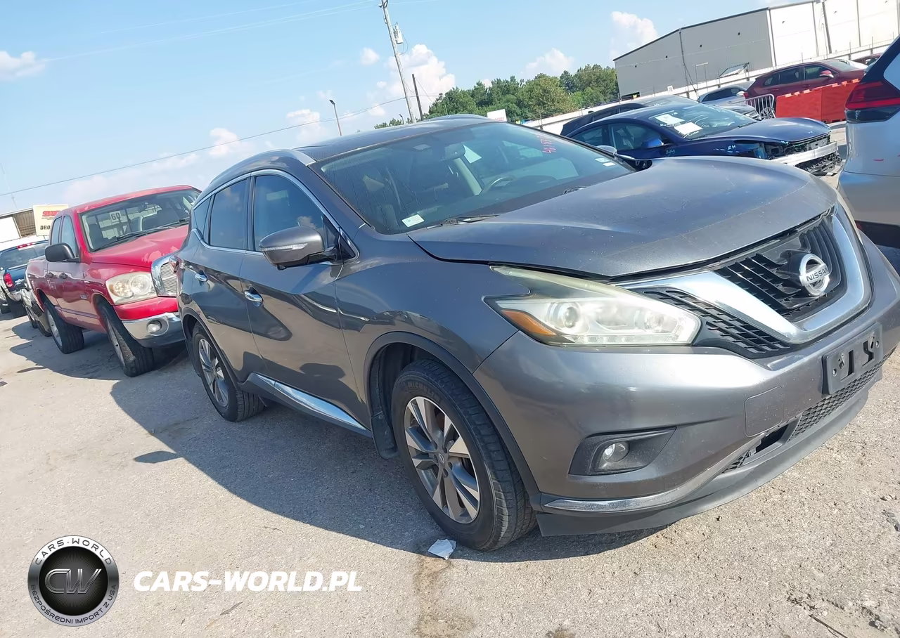 2015 Nissan Murano Sl VIN:5N1AZ2MG6FN265722 - 1