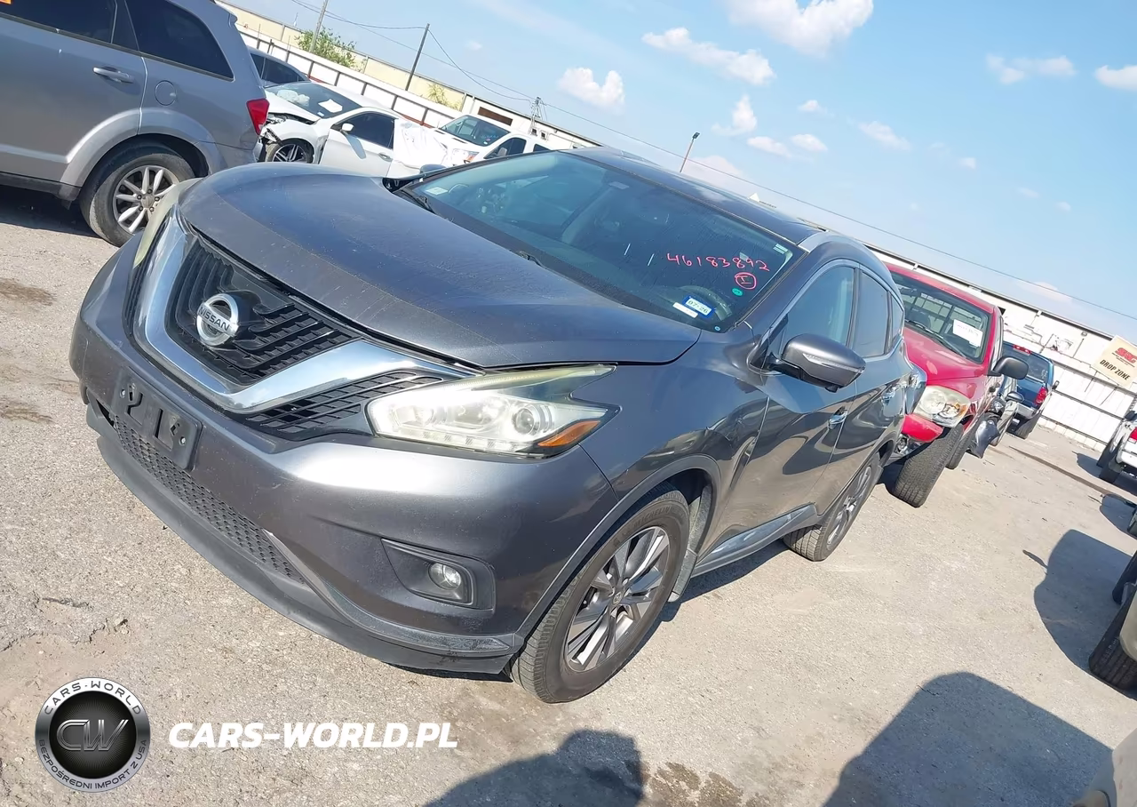 2015 Nissan Murano Sl VIN:5N1AZ2MG6FN265722 - 2