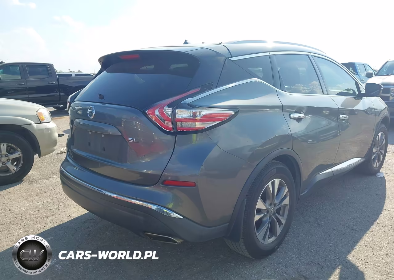 2015 Nissan Murano Sl VIN:5N1AZ2MG6FN265722 - 4