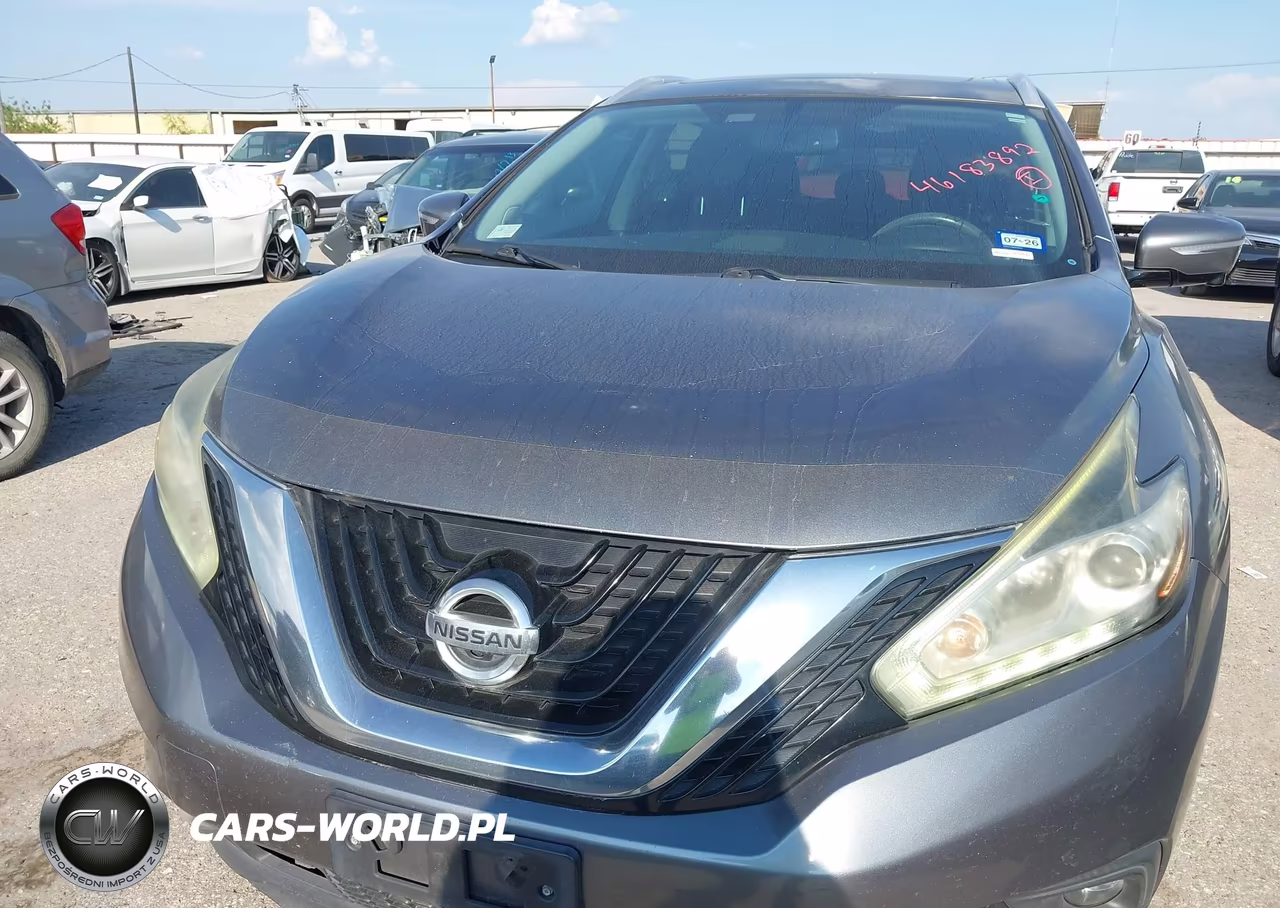 2015 Nissan Murano Sl VIN:5N1AZ2MG6FN265722 - 6