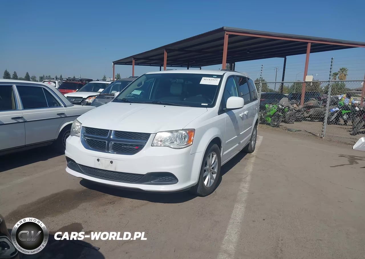2016 Dodge Grand Caravan Sxt VIN:2C4RDGCG6GR340007 - 2
