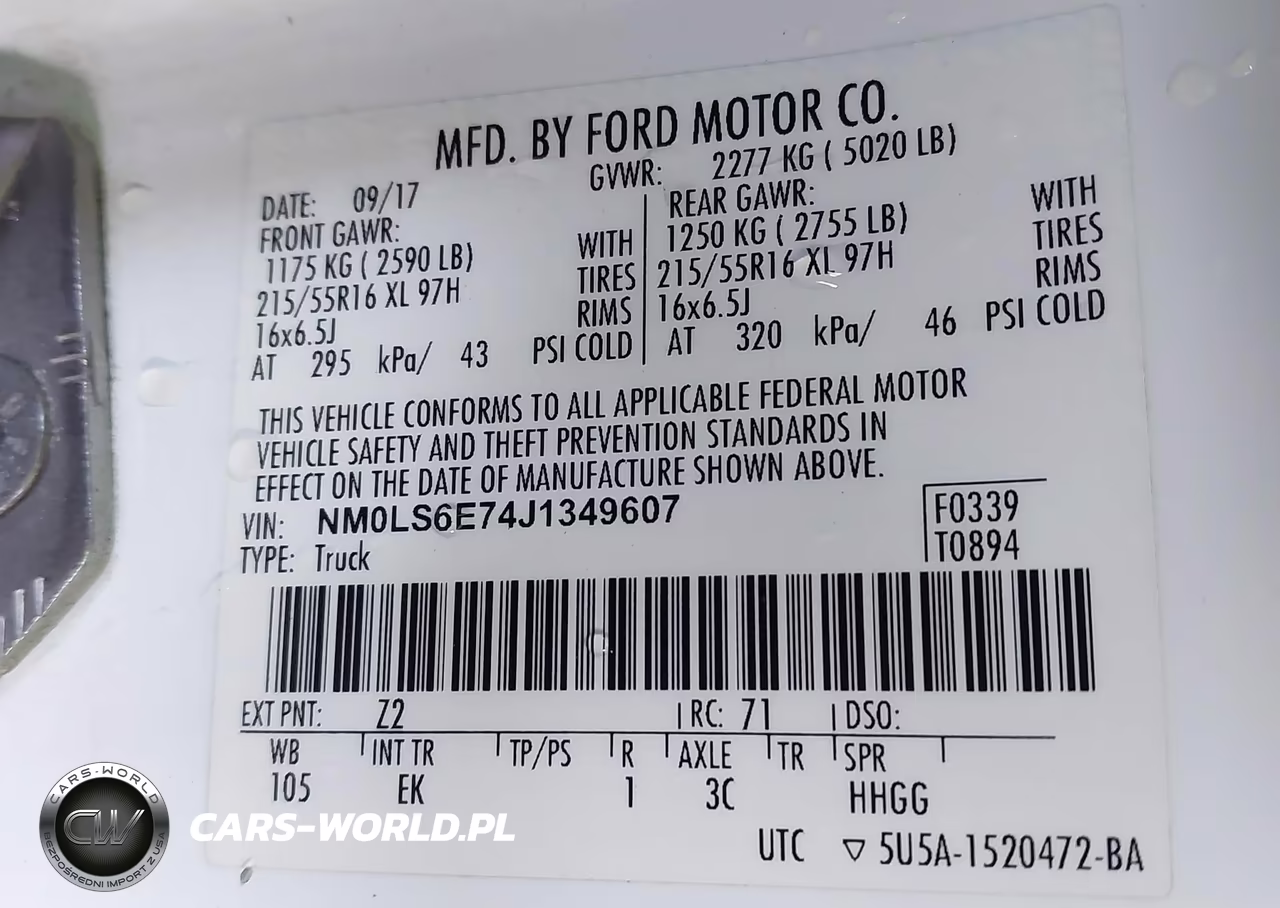 2018 Ford Transit Connect Xl VIN:NM0LS6E74J1349607 - 9