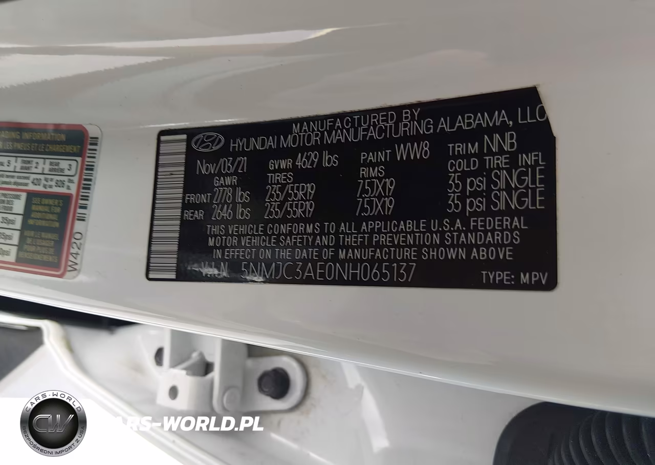 2022 Hyundai Tucson Sel VIN:5NMJC3AE0NH065137 - 9
