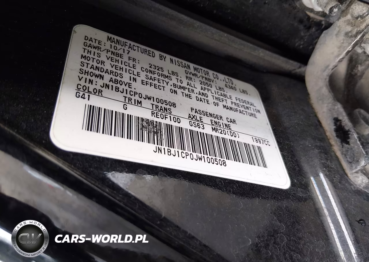 2018 NISSAN ROGUE SPORT SL VIN:JN1BJ1CP0JW100508 - 9