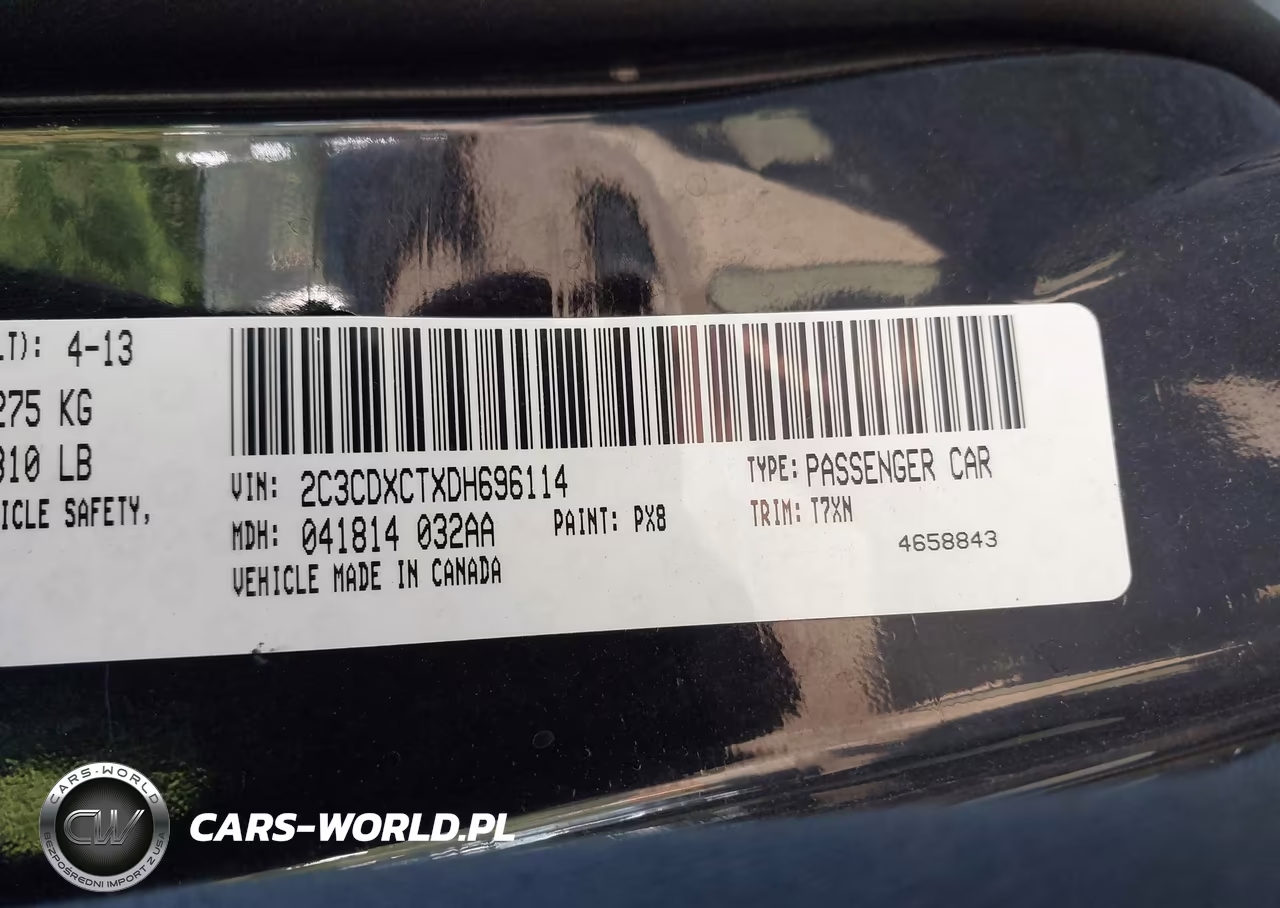 2013 Dodge Charger R-T VIN:2C3CDXCTXDH696114 - 9