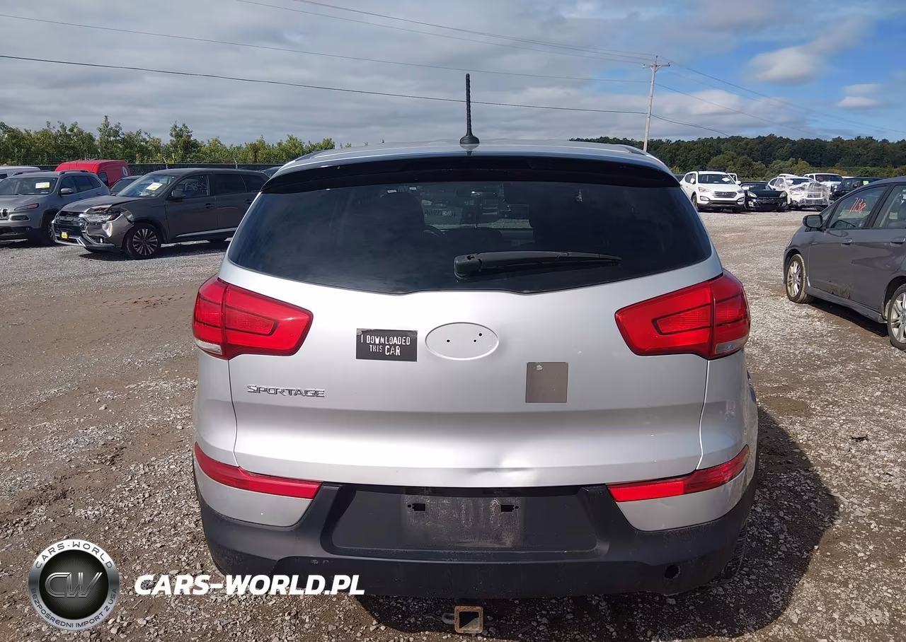 2014 Kia Sportage Lx VIN:KNDPBCAC1E7554455 - 16