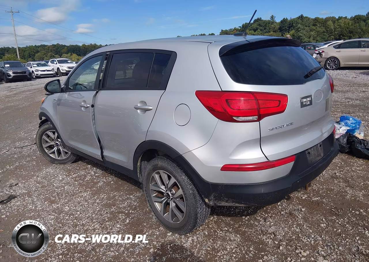 2014 Kia Sportage Lx VIN:KNDPBCAC1E7554455 - 3