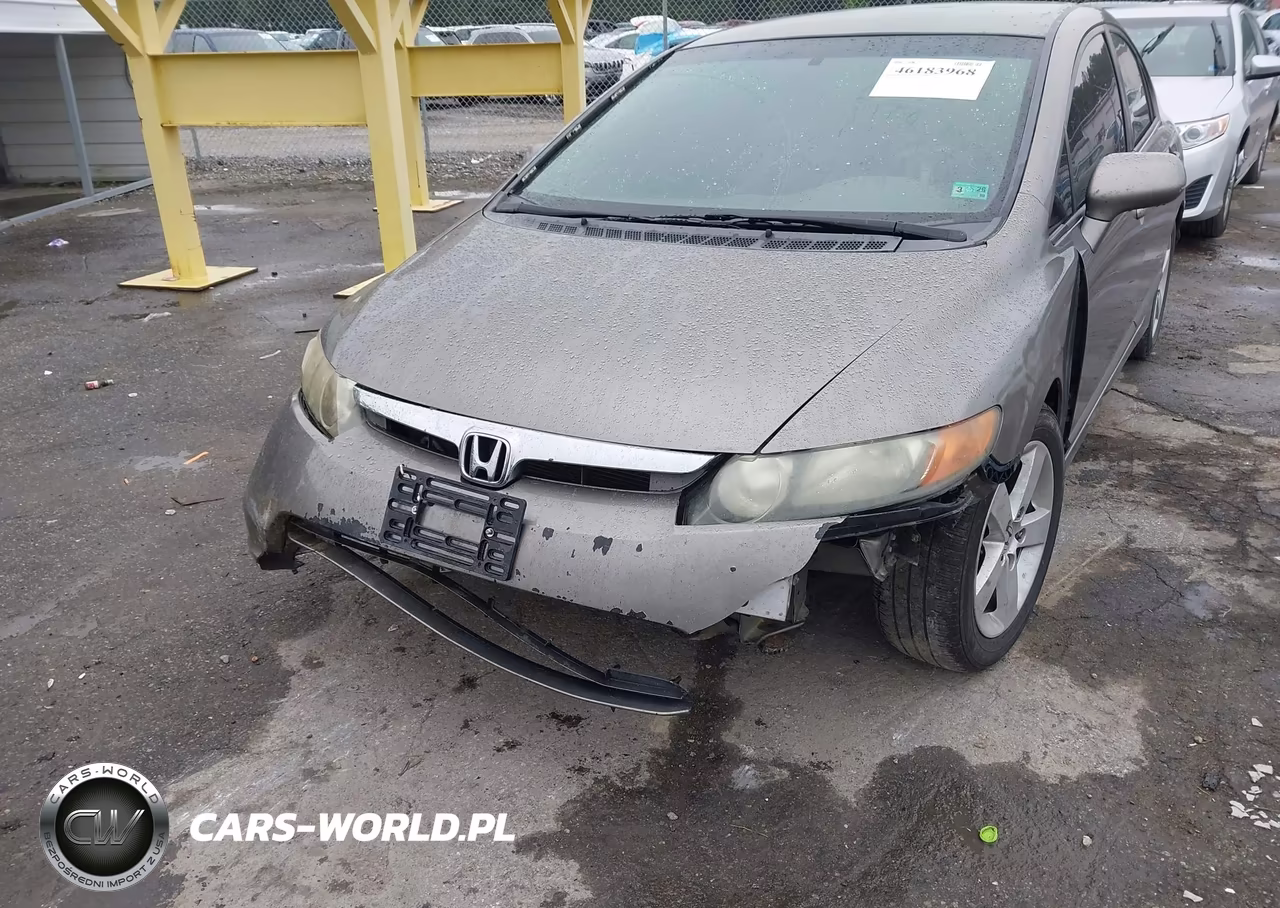 2008 Honda Civic Lx VIN:2HGFA16568H338558 - 6