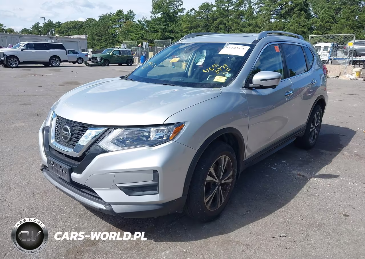 2019 Nissan Rogue Sv VIN:JN8AT2MV7KW378785 - 2