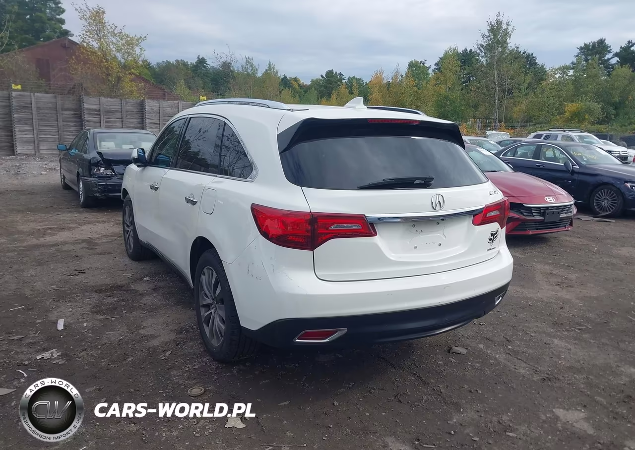 2014 Acura Mdx Technology Package VIN:5FRYD4H41EB019508 - 3