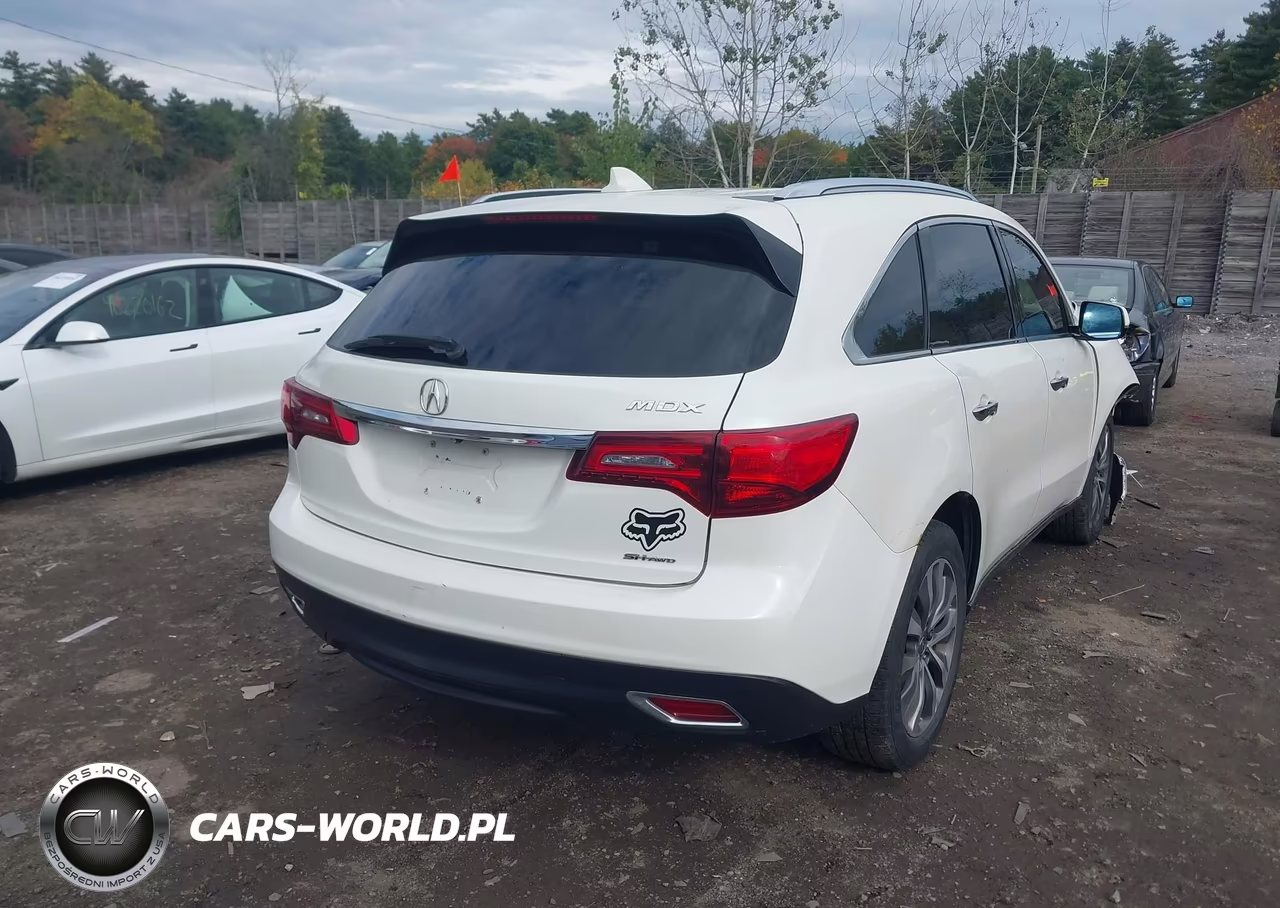 2014 Acura Mdx Technology Package VIN:5FRYD4H41EB019508 - 4