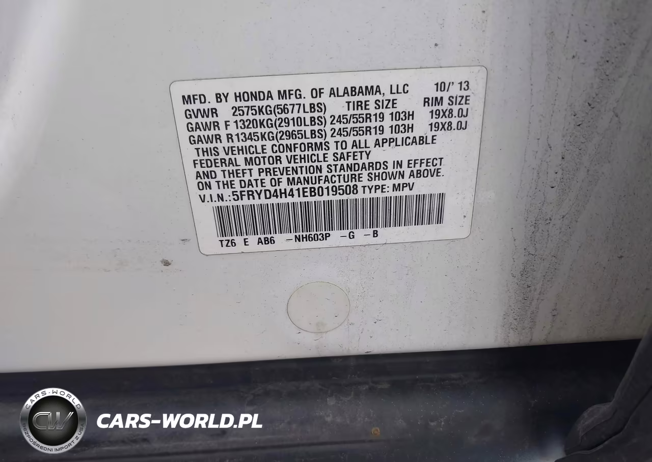 2014 Acura Mdx Technology Package VIN:5FRYD4H41EB019508 - 9