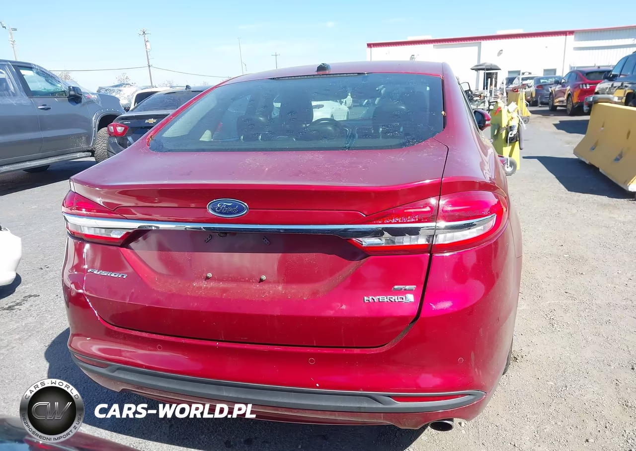 2017 Ford Fusion Hybrid Se VIN:3FA6P0LU0HR142452 - 16