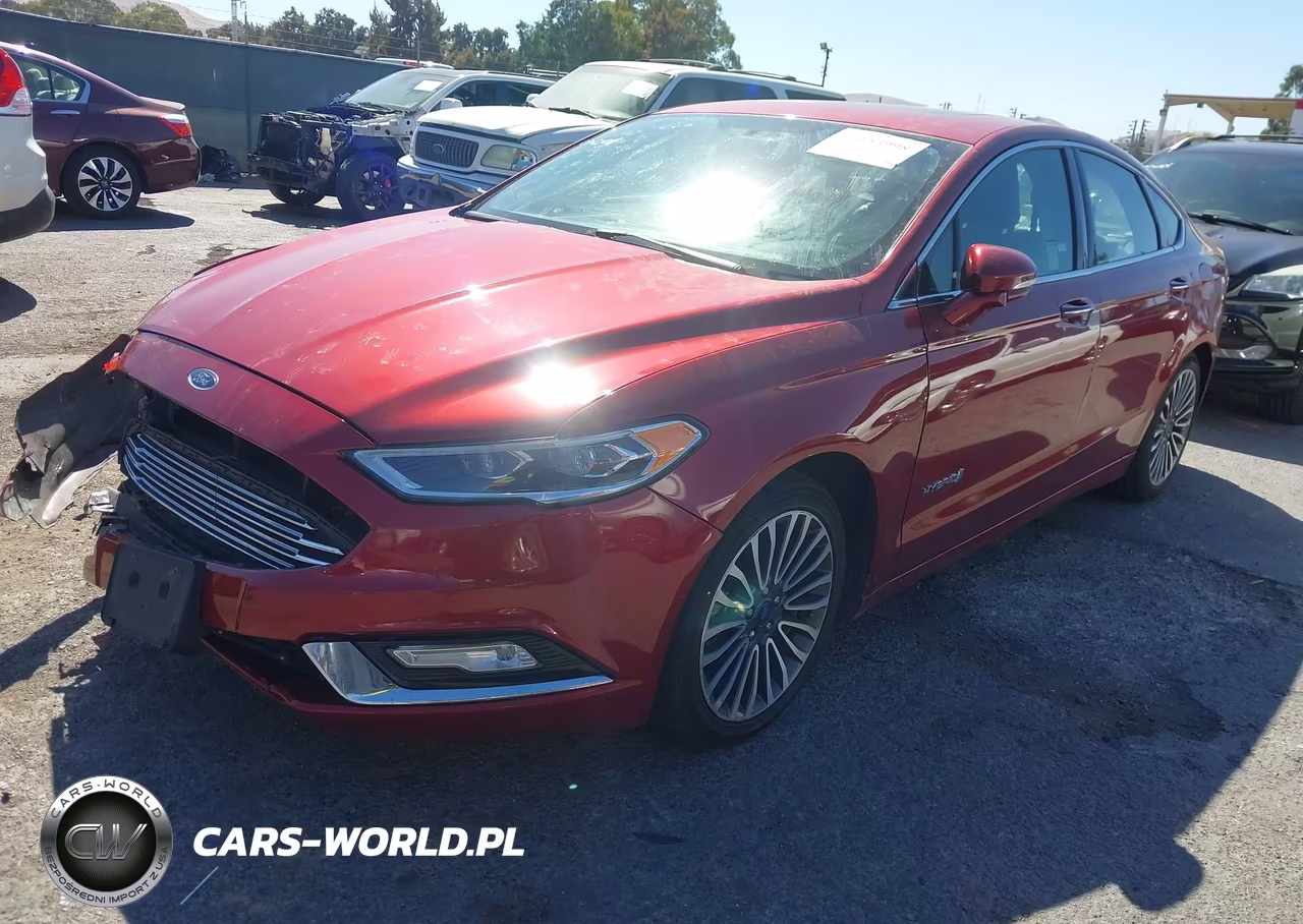 2017 Ford Fusion Hybrid Se VIN:3FA6P0LU0HR142452 - 2