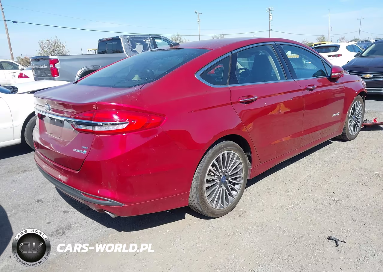 2017 Ford Fusion Hybrid Se VIN:3FA6P0LU0HR142452 - 4