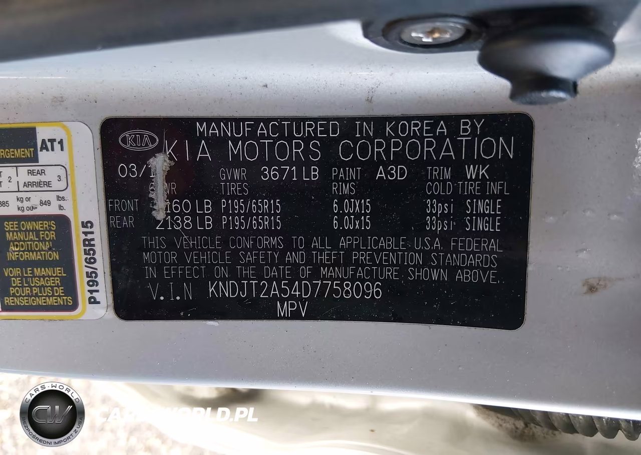 2013 Kia Soul VIN:KNDJT2A54D7758096 - 9