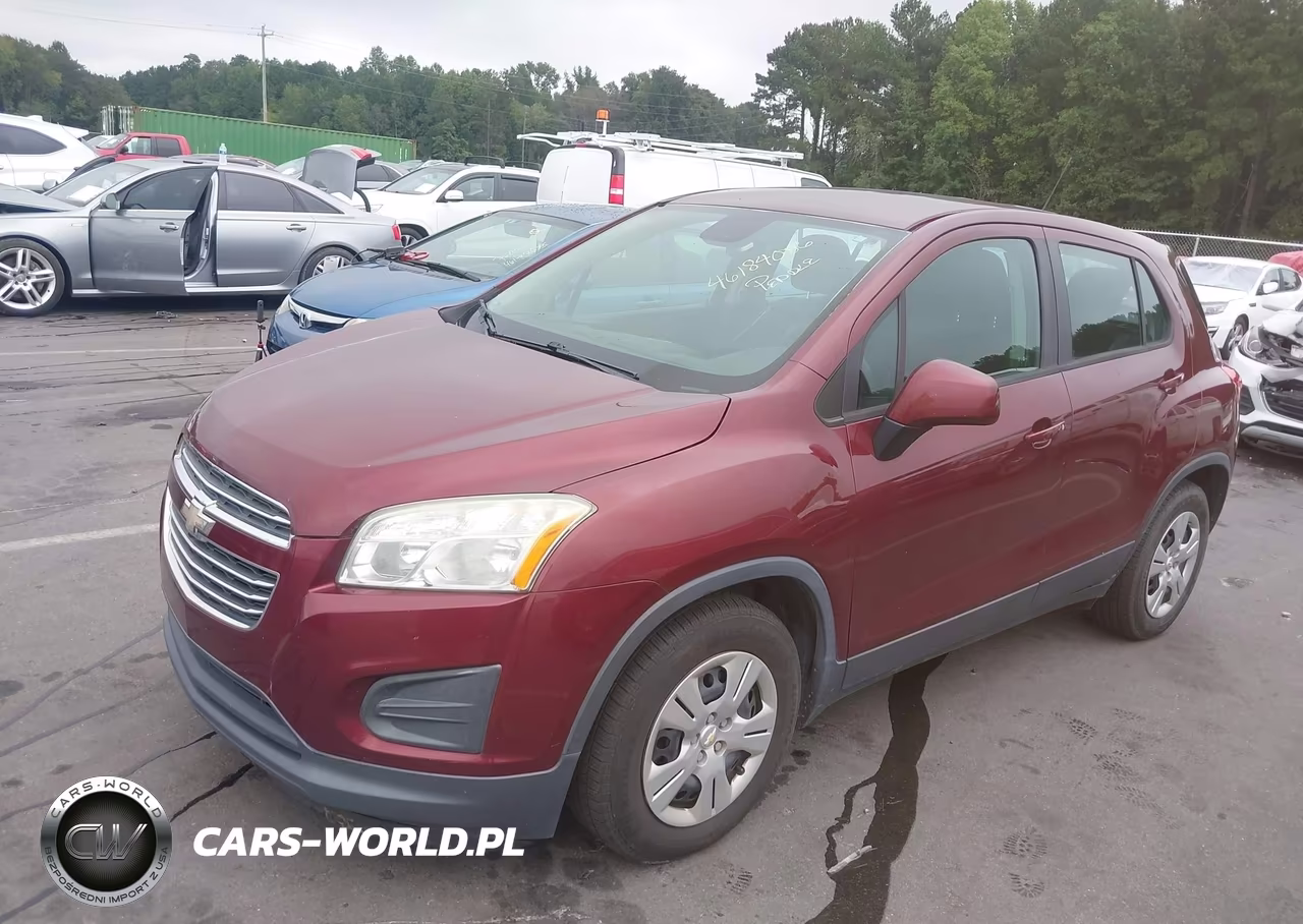 2016 Chevrolet Trax 1Ls VIN:3GNCJKSB9GL240561 - 2