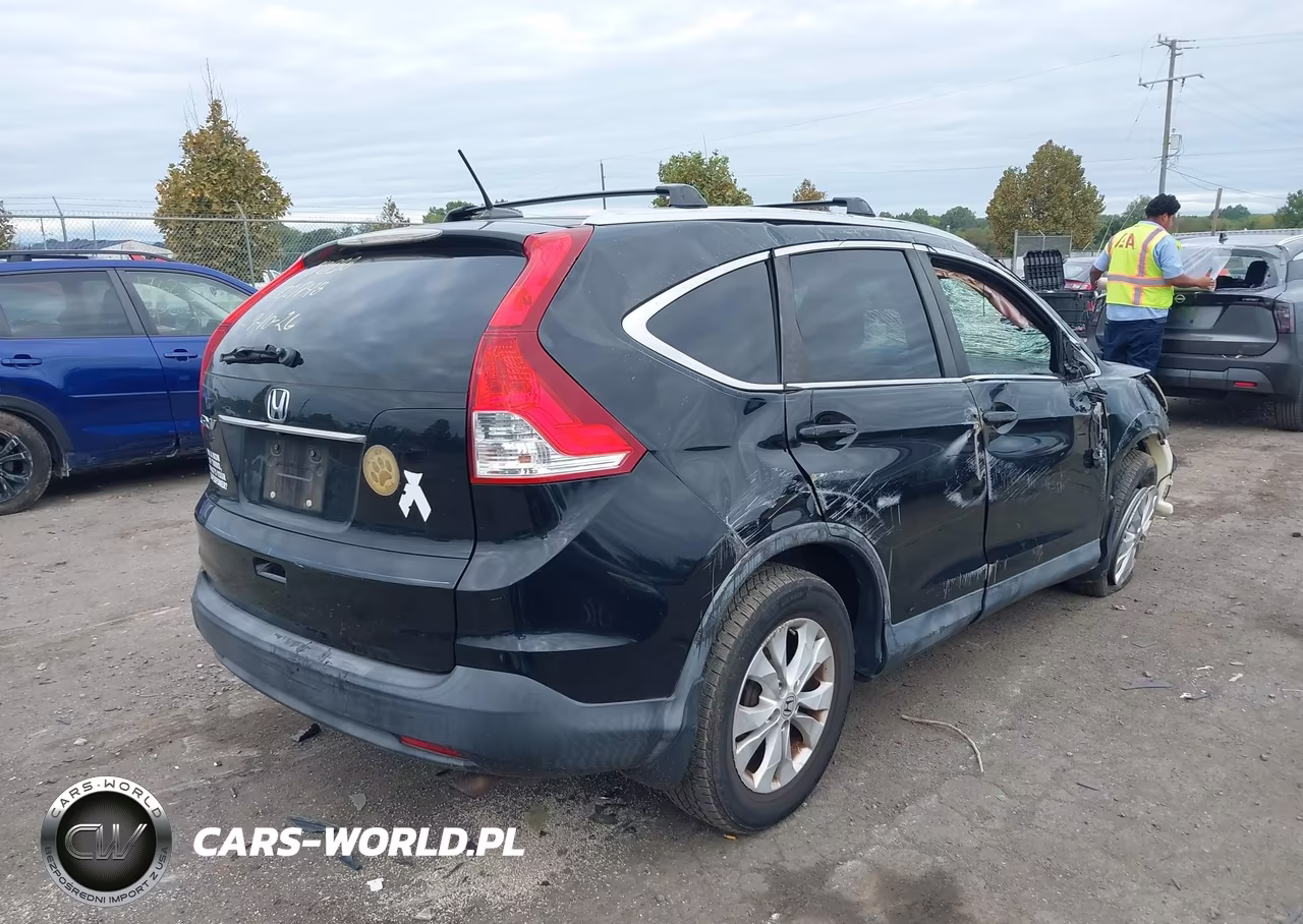 2012 Honda Cr-V Ex-L VIN:JHLRM3H79CC001748 - 4