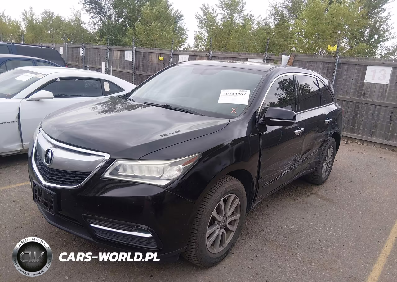 2016 Acura Mdx Acurawatch Plus Package VIN:5FRYD3H20GB015381 - 2