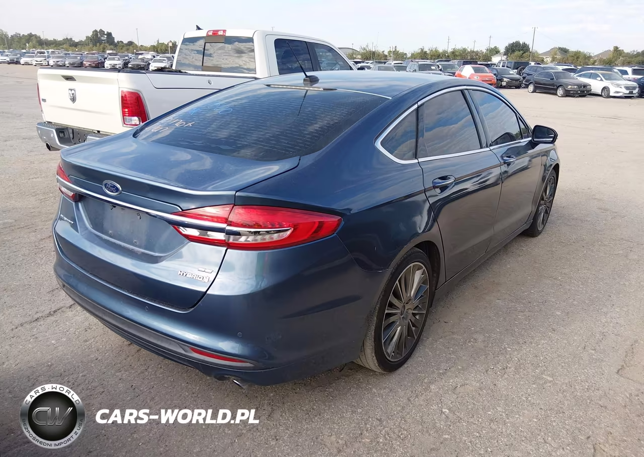 2018 Ford Fusion Hybrid Se VIN:3FA6P0LU2JR191500 - 4