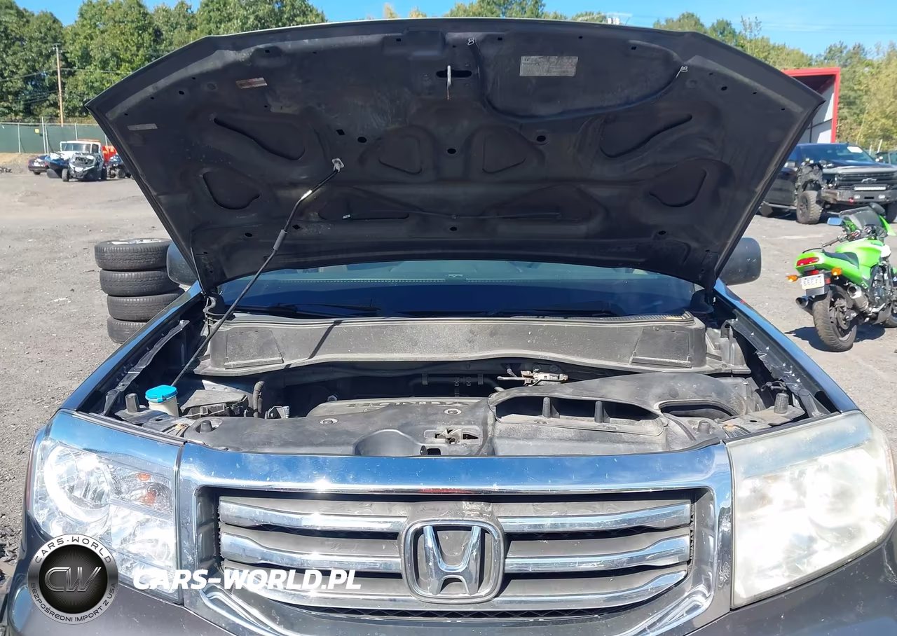 2012 Honda Pilot Ex-L VIN:5FNYF4H64CB014975 - 10