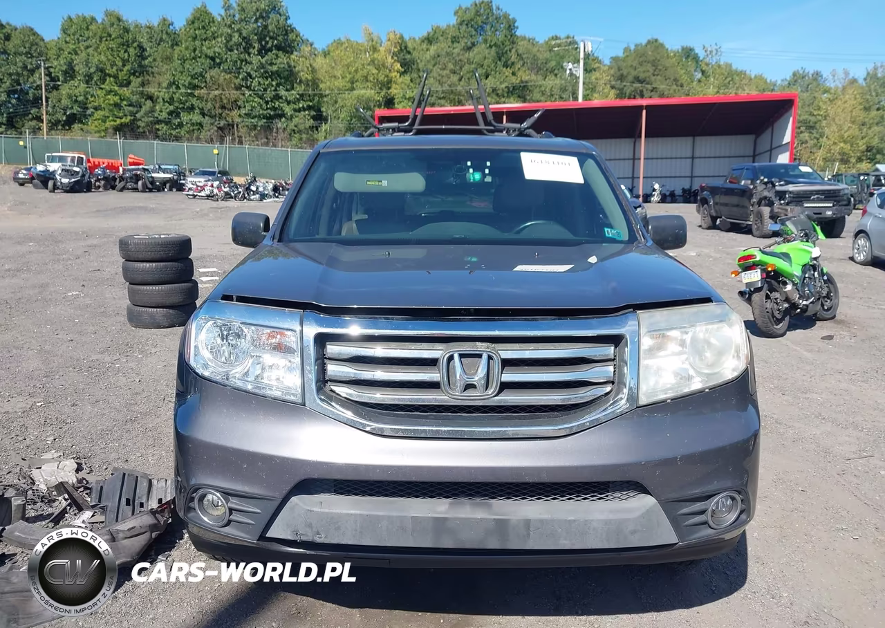 2012 Honda Pilot Ex-L VIN:5FNYF4H64CB014975 - 12