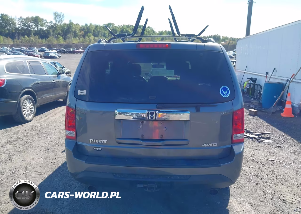2012 Honda Pilot Ex-L VIN:5FNYF4H64CB014975 - 16
