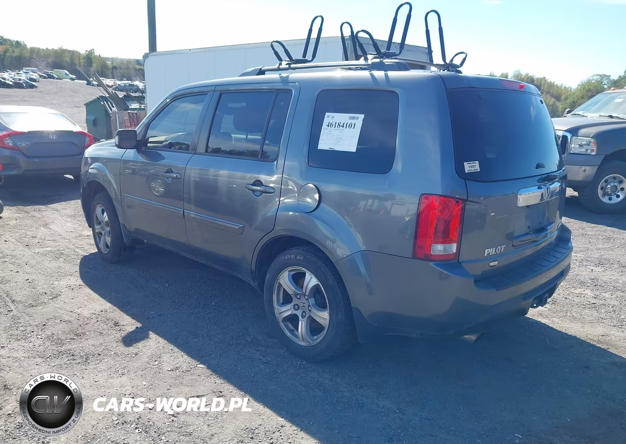 2012 Honda Pilot Ex-L VIN:5FNYF4H64CB014975 - 3