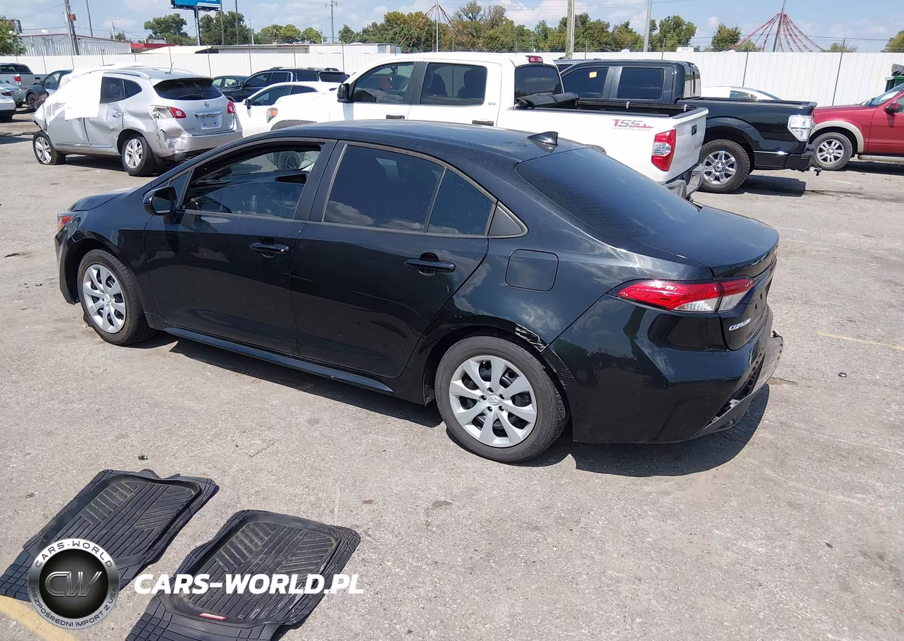 2022 Toyota Corolla Le VIN:5YFEPMAE1NP369711 - 3