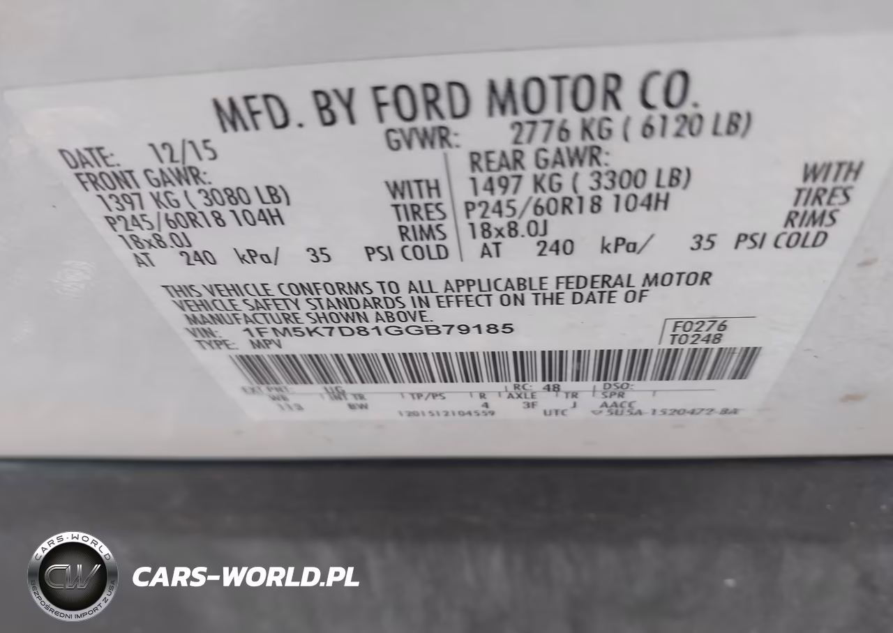 2016 Ford Explorer Xlt VIN:1FM5K7D81GGB79185 - 9