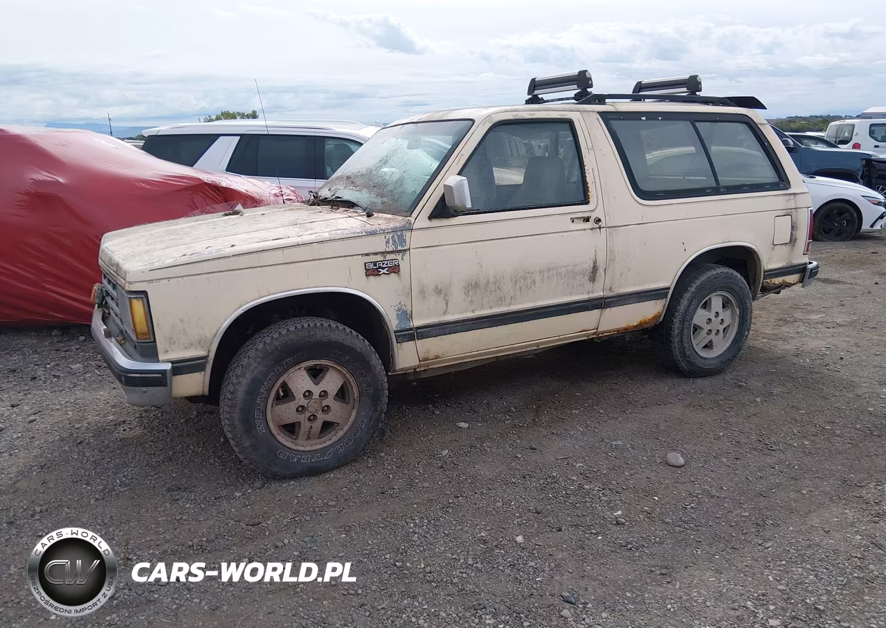 1989 Chevrolet Blazer S10 VIN:1GNCT18Z9K8143148 - 2