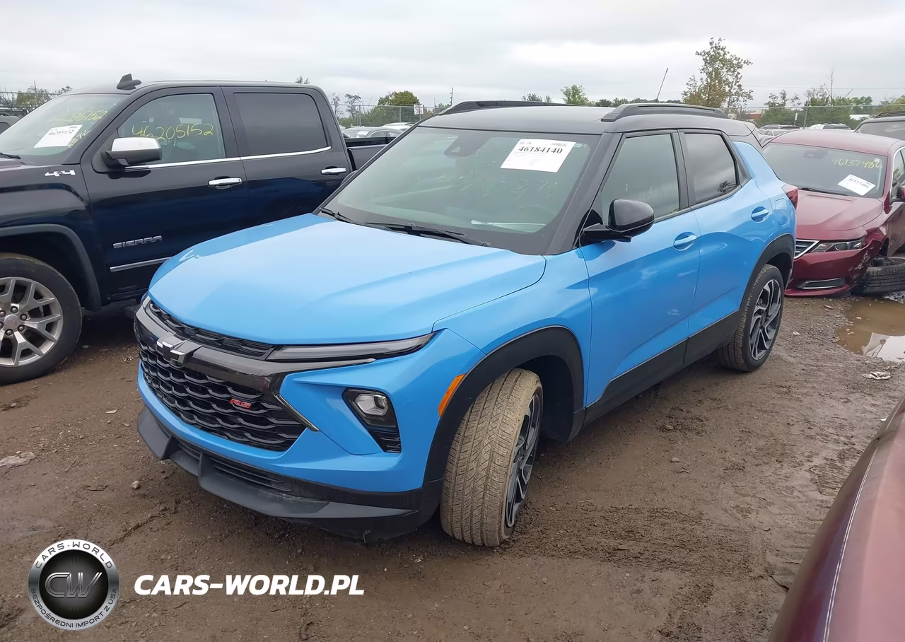 2024 Chevrolet Trailblazer Fwd Rs VIN:KL79MTSL2RB106212 - 2