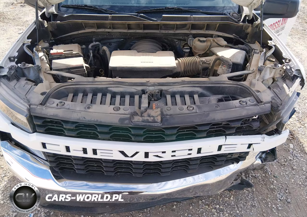 2021 Chevrolet Silverado 1500 2Wd Long Bed Wt VIN:3GCNWAEF4MG283334 - 10