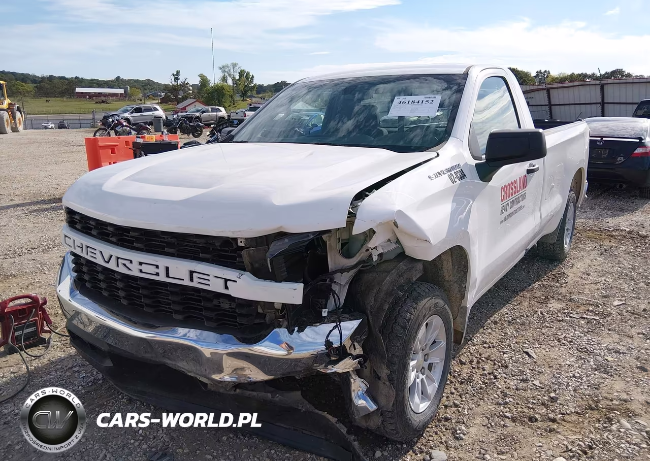 2021 Chevrolet Silverado 1500 2Wd Long Bed Wt VIN:3GCNWAEF4MG283334 - 6