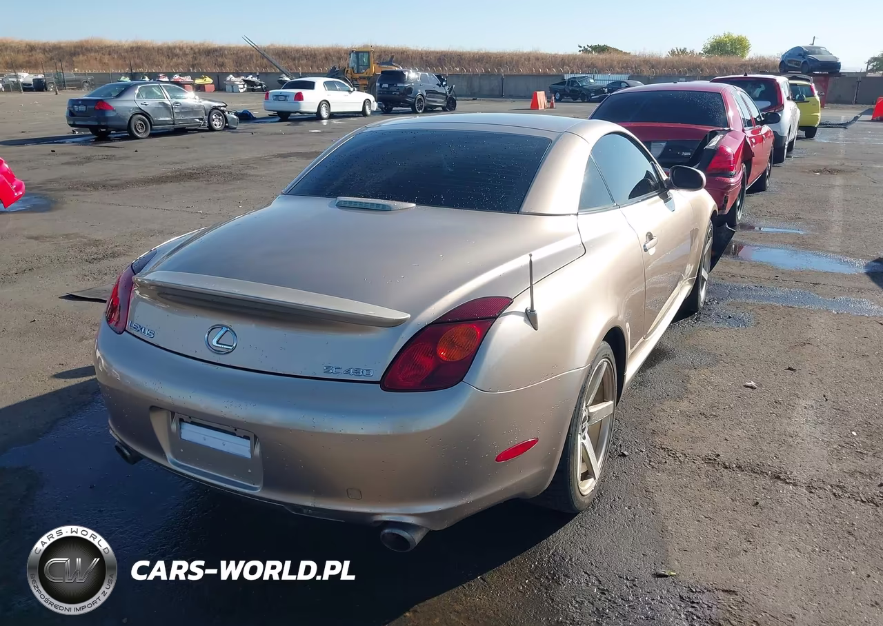 2003 Lexus Sc 430 VIN:JTHFN48Y630042012 - 4