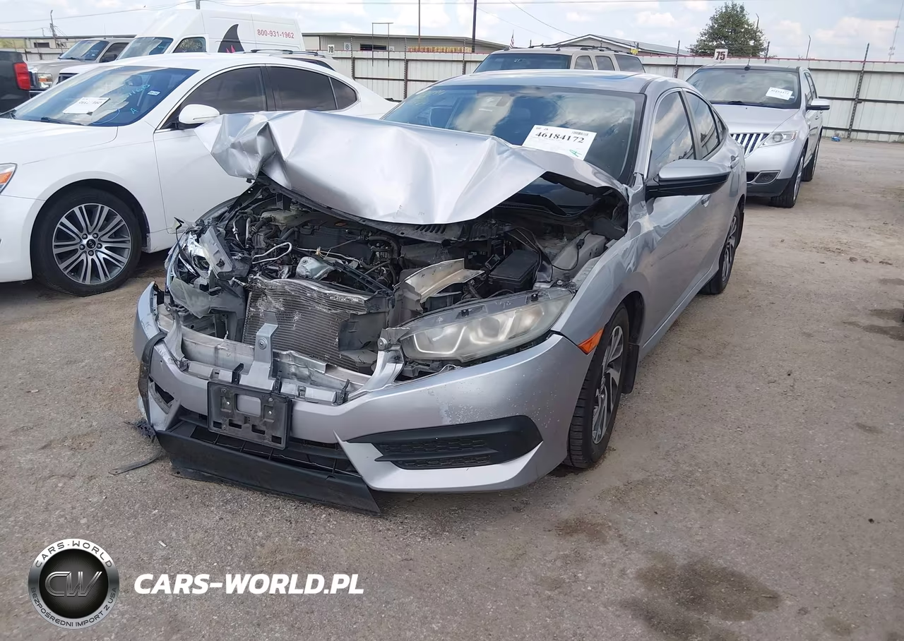 2018 Honda Civic Ex VIN:2HGFC2F70JH507075 - 2