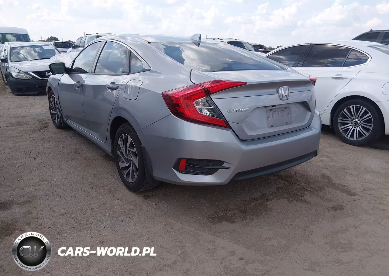 2018 Honda Civic Ex VIN:2HGFC2F70JH507075 - 3