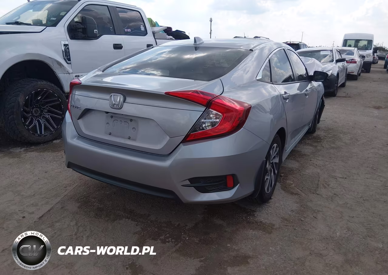 2018 Honda Civic Ex VIN:2HGFC2F70JH507075 - 4