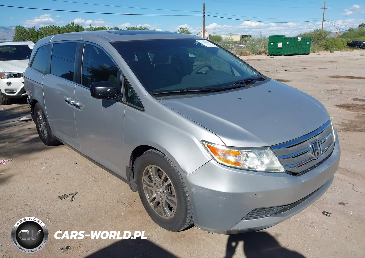 2013 Honda Odyssey Ex-L VIN:5FNRL5H63DB007567 - 1