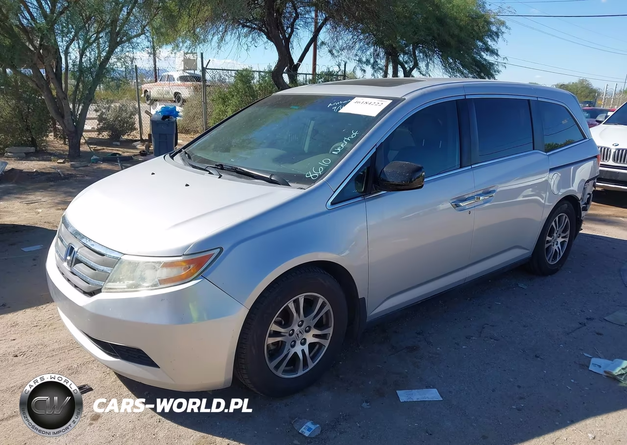 2013 Honda Odyssey Ex-L VIN:5FNRL5H63DB007567 - 2