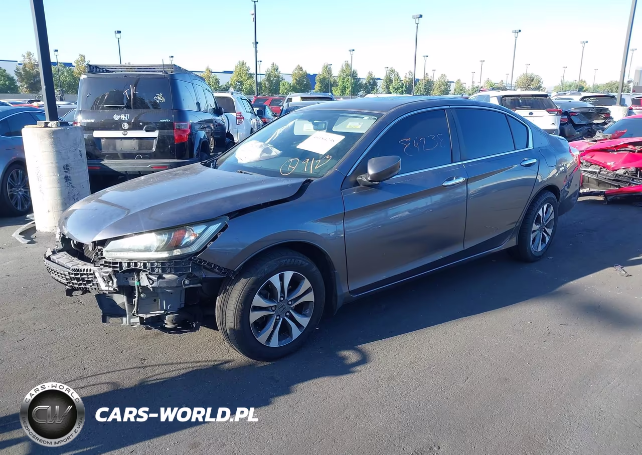 2013 Honda Accord Lx VIN:1HGCR2F34DA040616 - 2