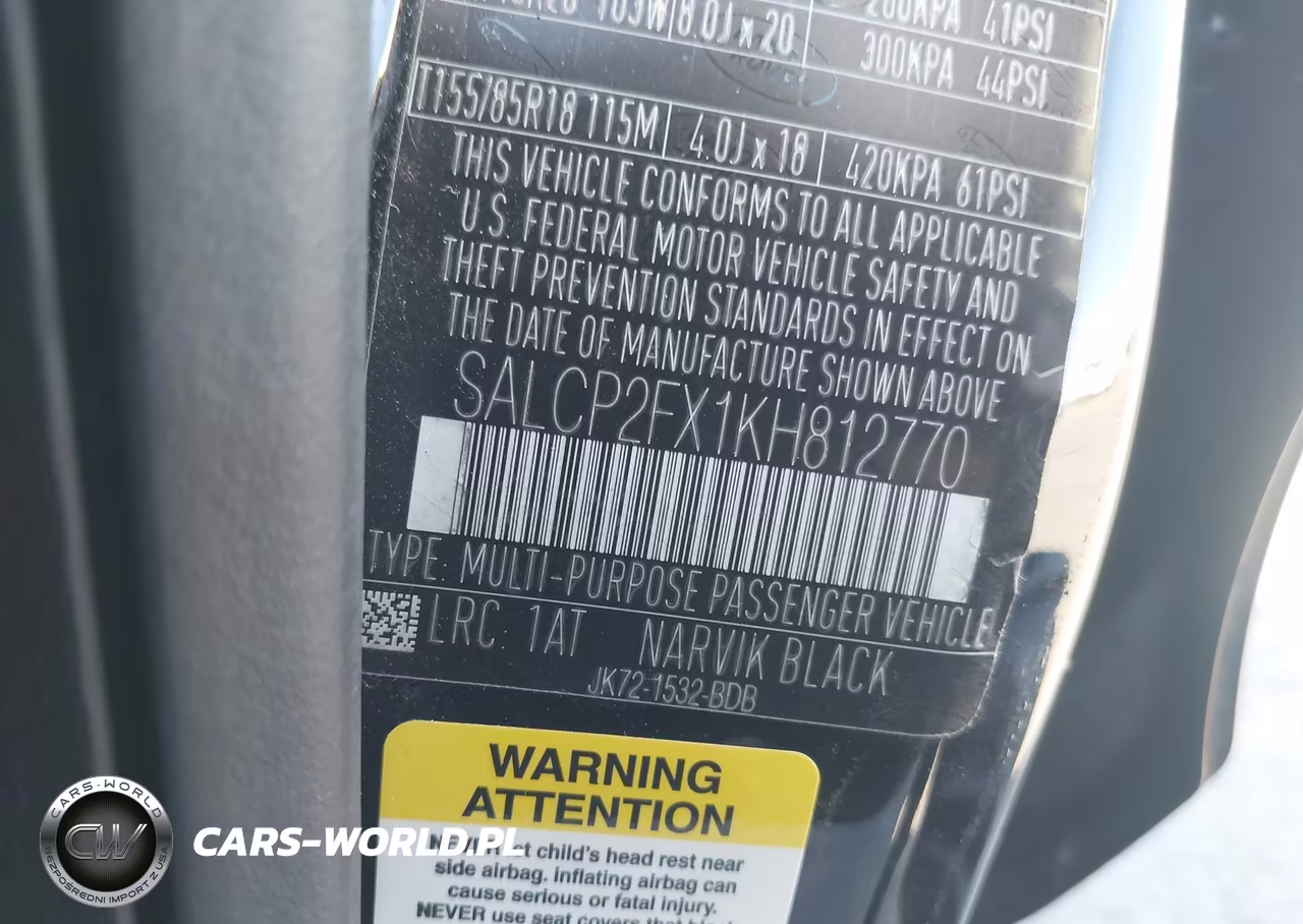 2019 Land Rover Discovery Sport Se VIN:SALCP2FX1KH812770 - 9