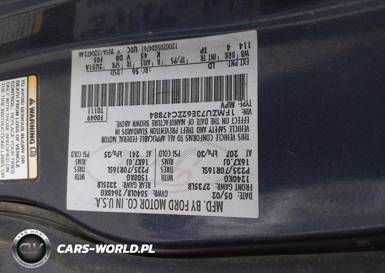 2002 Ford Explorer Xlt VIN:1FMZU73E62ZC47884 - 9