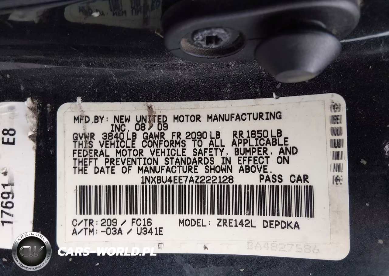 2010 Toyota Corolla Le VIN:1NXBU4EE7AZ222128 - 9